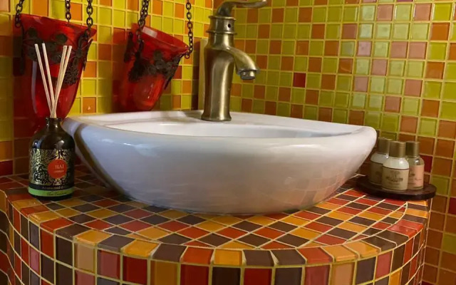 Квартира студия в восточном стиле