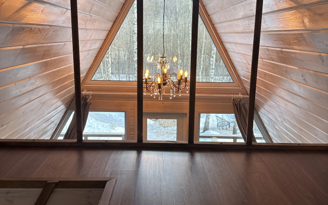 Шале A-frame Вблизи Реки Днепр