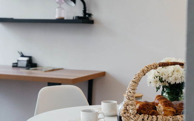 Апартаменты ApartH Deluxe с кухней и видом на Неву