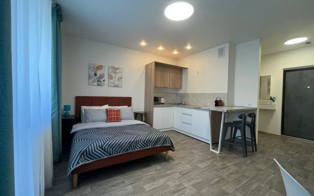 Квартира Студия с Современным Дизайном