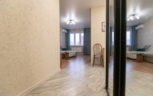 Апартаменты с новым ремонтом на четверых