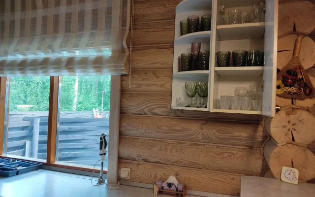 Шале Бревенчатый дом АБЗАКОВО