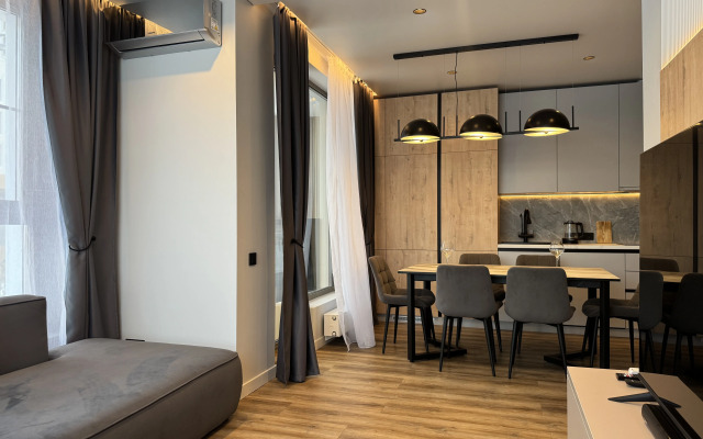 Квартира Ультрасовременная евротрёшка на берегу залива