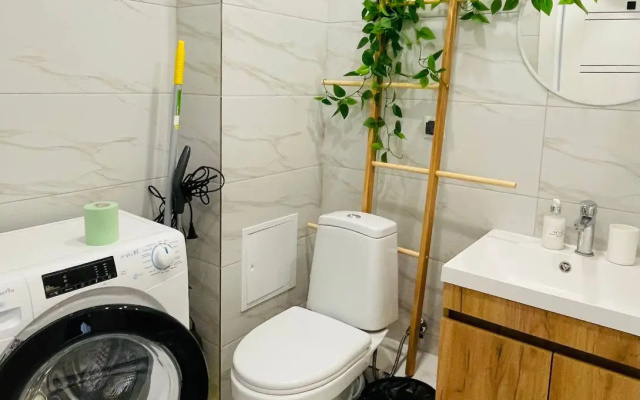 Apartamenty Dobryj Dom na A. Sulejmanova radom Mega Aeroport i Trassa M5