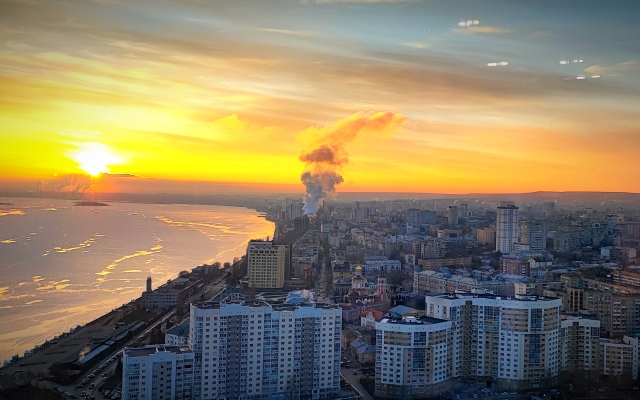 Na 30 Etazhe S Vidom Na Volgu I Gorod Apartments