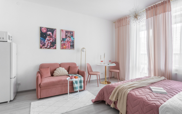 Квартира 50 Оттенков Розового