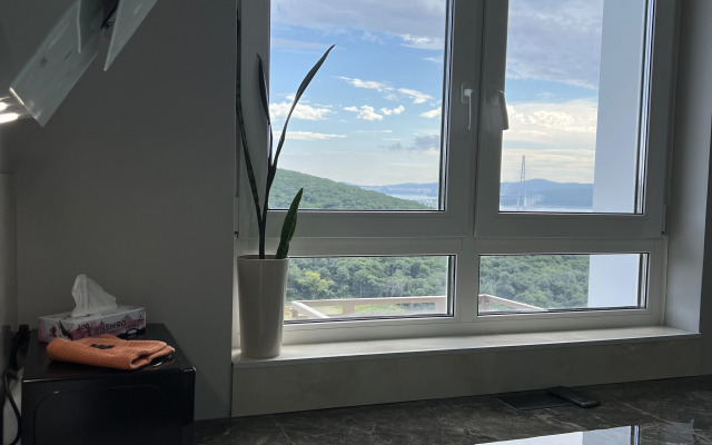 Квартира с видом на мост Русский