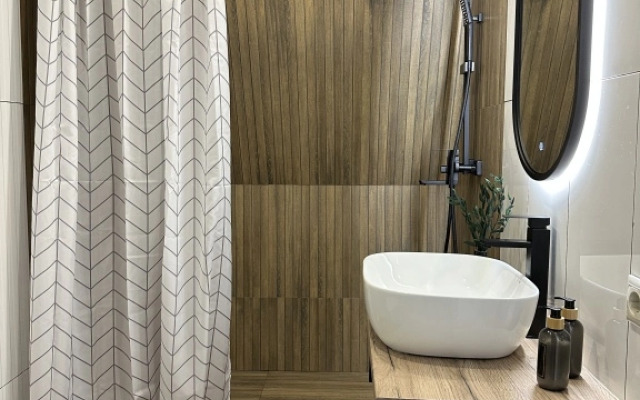 Частный Дом Афрейм с видом на лес №1