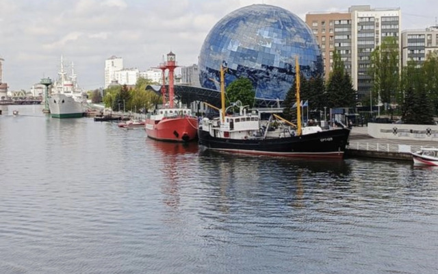 Квартира Евродвушка с видом на Музей мирового океана на Баграмяна, 4