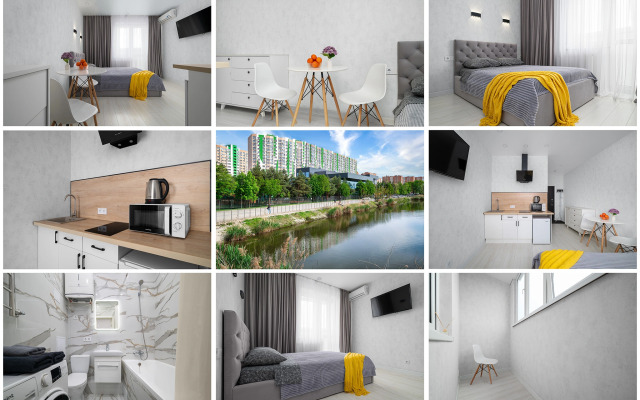 Апартаменты Goodtime Apartments Рядом с Парком Краснодар 1