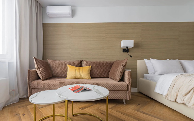 Апартаменты с Панорамным Видом на Волгу на Волжской набережной 26 Сова-Дом