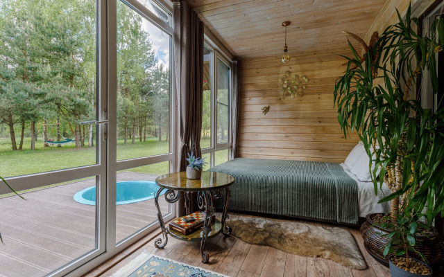 Шале Zarechye Баня Горячая купель