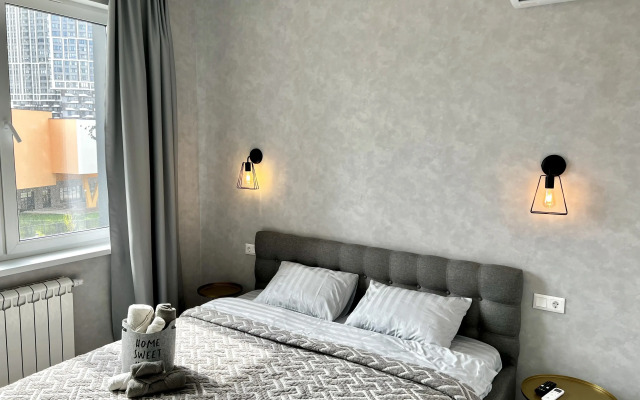 Квартира Уютная с большим балконом в новом ЖК Символ