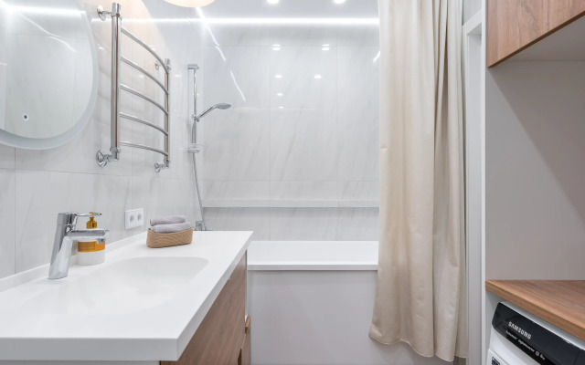 Квартира уютная с дизайнерским ремонтом рядом с метро