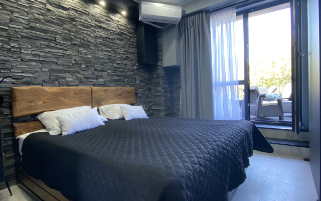 Апартаменты Морское шале с террасой в Kristall Hotel & Spa