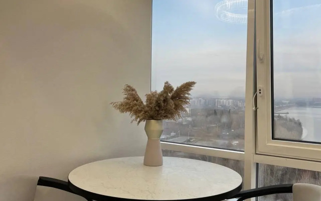 Апартаменты Премиум студия с панорамным видом на Ангару