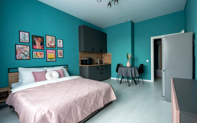 Квартира Яркая студия на Пулковском шоссе