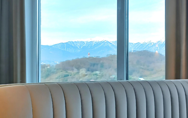 Квартира Студия с видом на горы Happy Moments