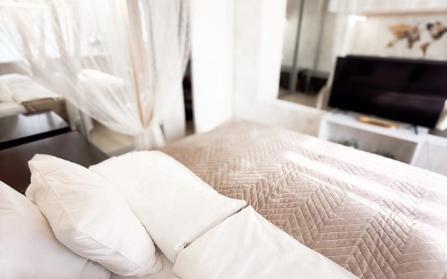 Квартира Двухэтажная 4-спальная кровать возле метро