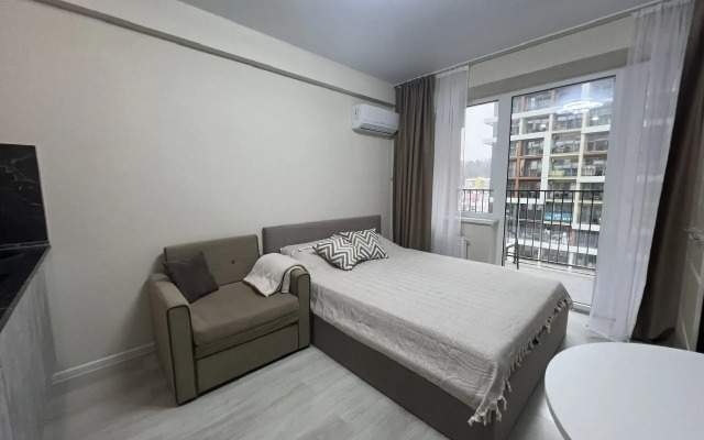 Апартаменты на первой береговой с видом на море