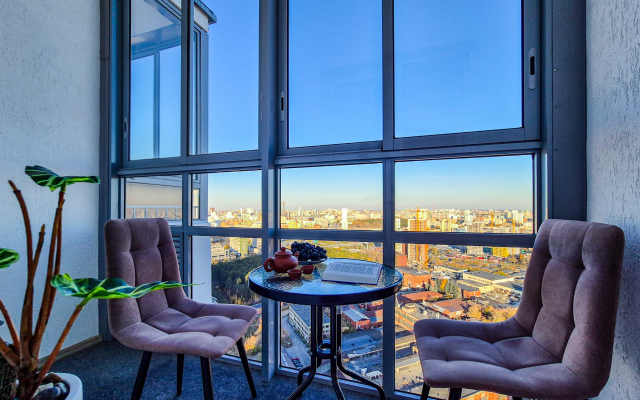 Квартира Уютная с панорамным видом 33 этаж