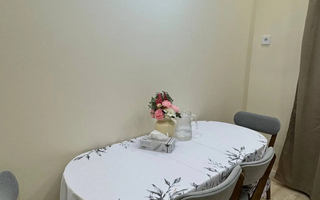 Квартира со свежим дизайнерским ремонтом и теплыми полами