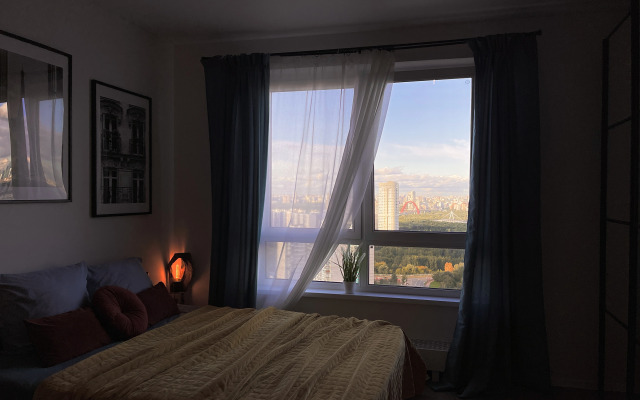 Uyutnaya Studiya S Panoramnym Vidom Na Moskvu Flat