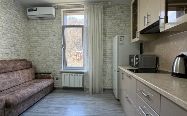 Квартира с отдельной спальней и видом на горы на Березовой 28/1 Я на море