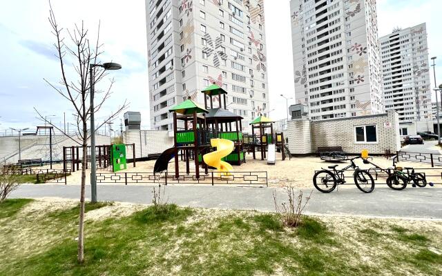 Апартаменты Подснежник с захватывающим видом из окна