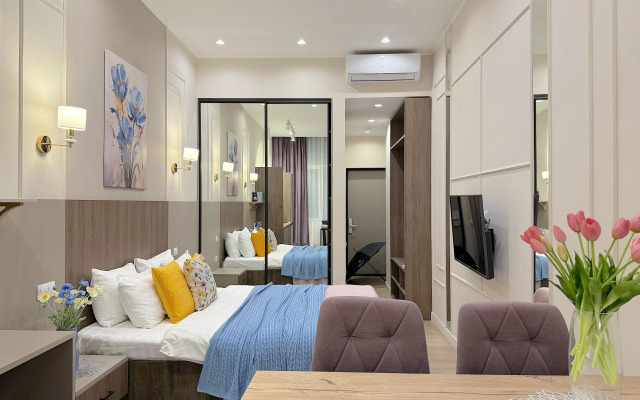 InSochi v samom centre Sochi na Navaginskoj N363 Apartments