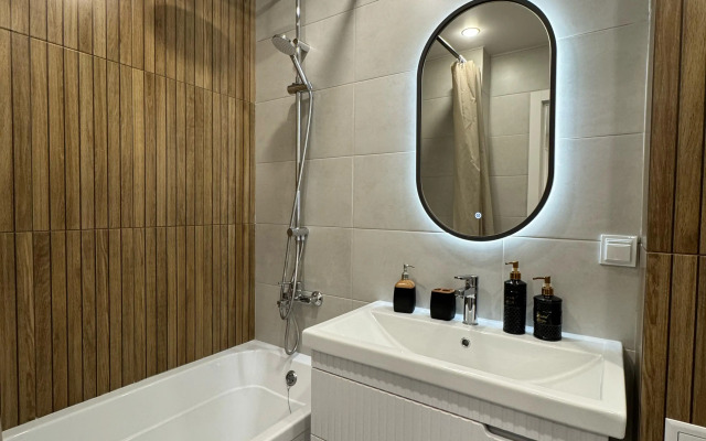 Квартира Просвещения 9, Уфа. Двухкомантная