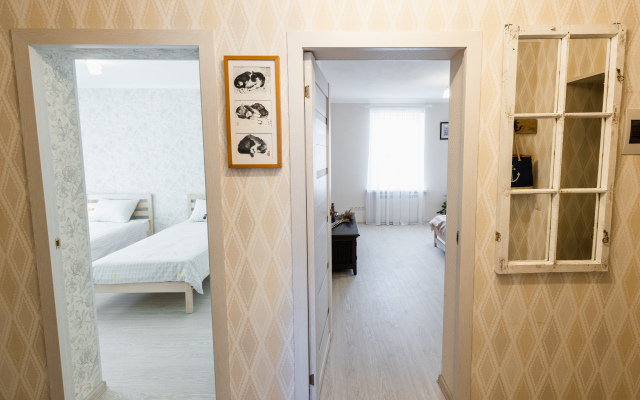 Апартаменты на пешеходной улице с 2-мя спальнями