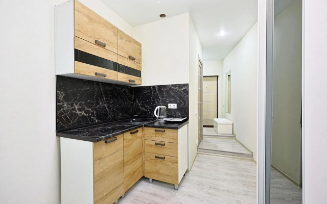 Квартира студия светлая в апарт-отеле Октава