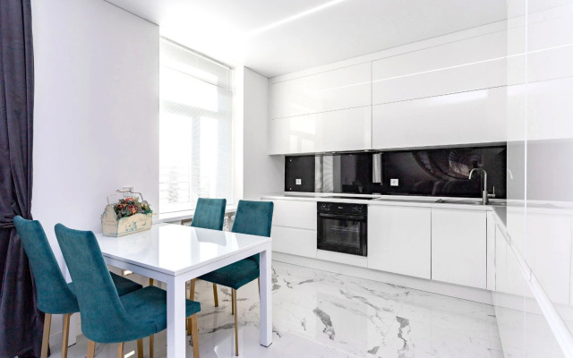 Апартаменты Люксовые апартаменты с 2 спальнями на Карла Маркса