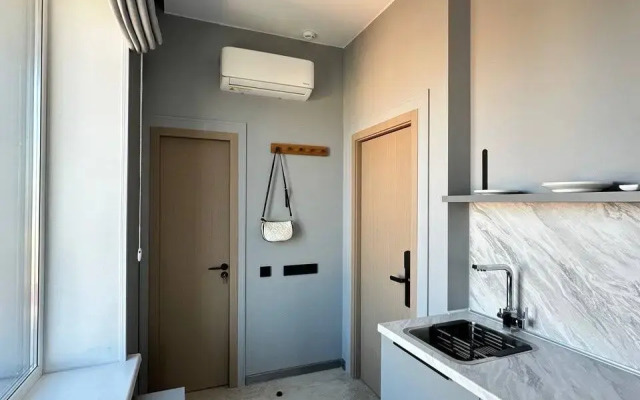 Квартира студия, 27 м², 2 кровати