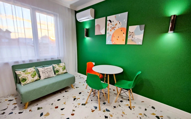 Квартира 411 Дизайн Тропик Жк Изумрудный Город