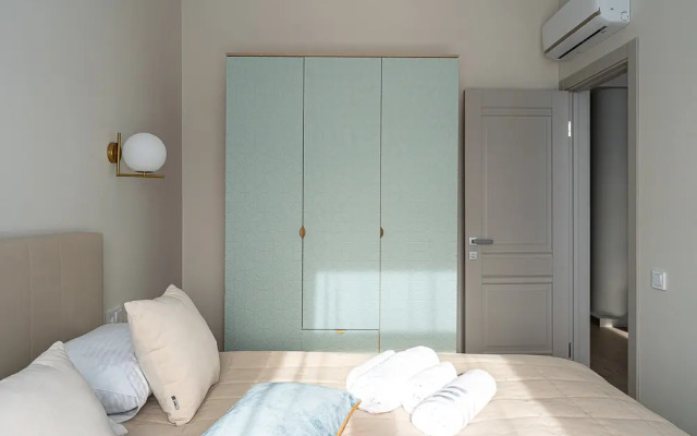 Апартаменты с отдельной спальней на Большой Покровской (до 4х гостей)