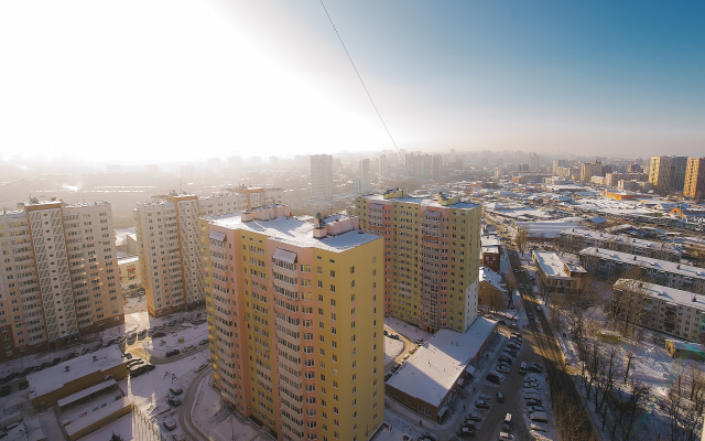 Abri Luxe v ZHK na Mekhanoshina s vidom na gorod Apartments