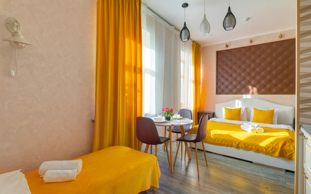 Studio on Arbat Axis.Moscow Arbat Flat