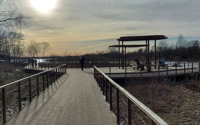 Квартира с видом на озеро