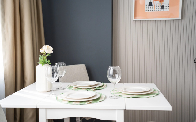 Апартаменты Стильные с отдельной спальней в шаге от Таксим