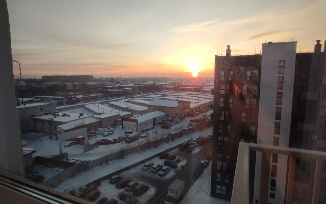 Апартаменты Новая квартира-студия в ЖК Никс-лайн на Блюхера 1