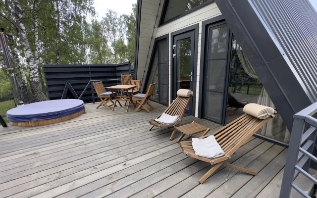 Частный дом Малый афрейм на Березовой