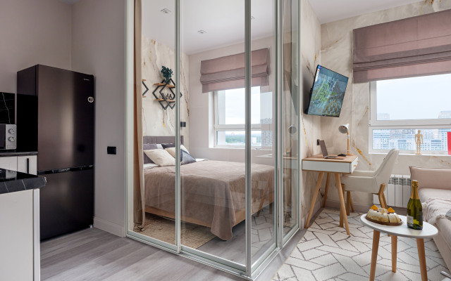DVA GORODA u metro Spartak Flat Apartments