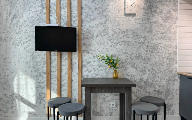 Квартира Уютная студия с панорамной лоджией