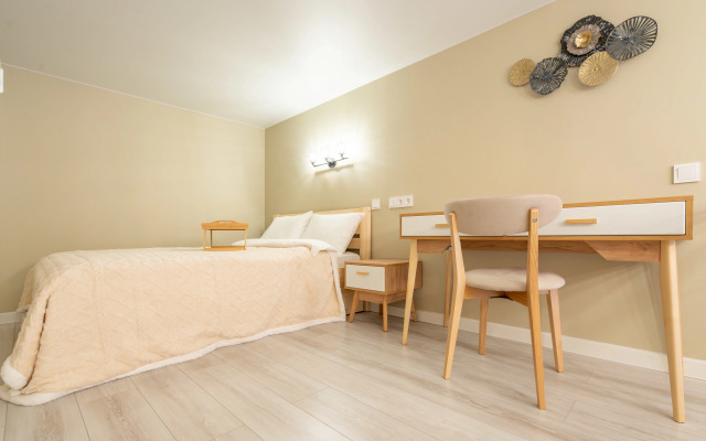 Квартира уютная студия с дизайнерским ремонтом