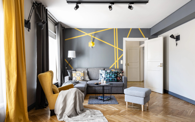 Апартаменты Двухуровневые Little Italy 140 кв.м с видом на собор