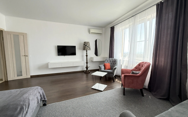 Квартира Большая Однокомнатная с Видом на Море