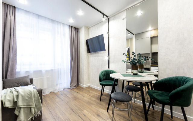 Апартаменты Эксклюзивная Евро Двушка у Аквапарка Лето Лето ВыДома