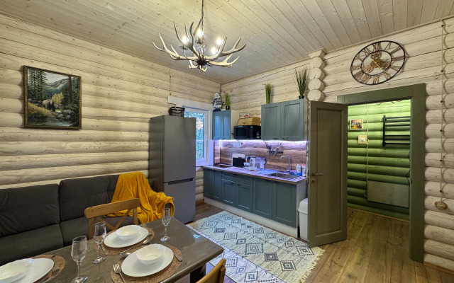 Частный дом У друзей сруб